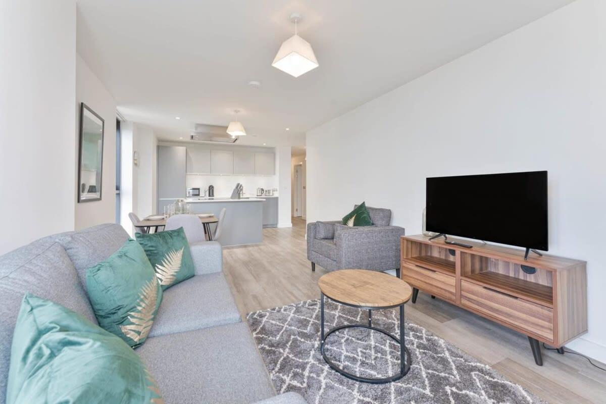 Stunning 2 Bed Apartment In Central Бирмингем Экстерьер фото